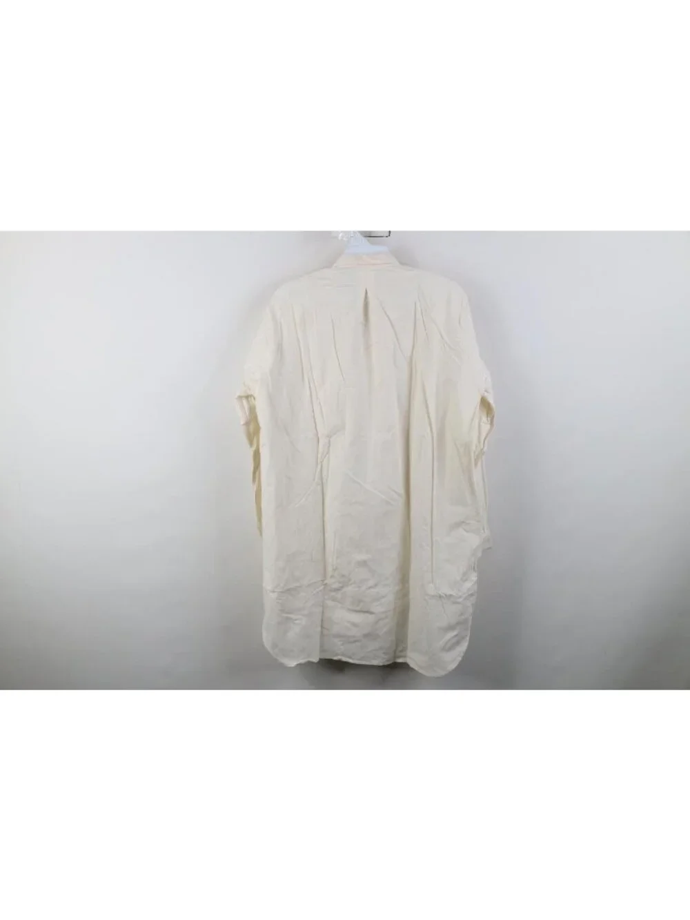 Deadstock Vtg 50s Unissued German Military Mens 36 Hospital Grandpa Shirt White